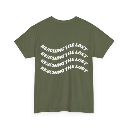 T-Shirt — "Reaching the Lost" Hands Graphic Tee (Unisex)