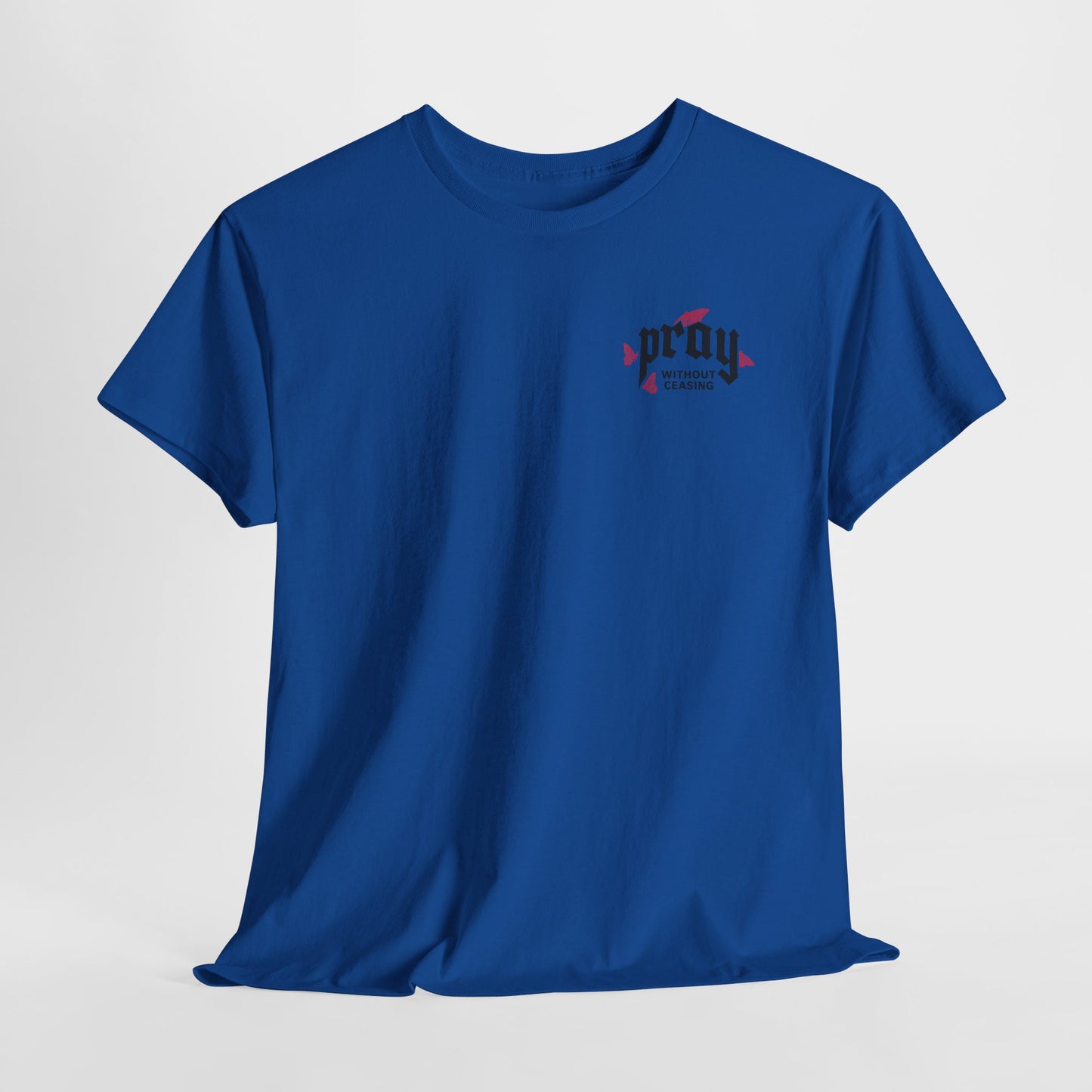 Prayer Hands T-Shirt — Pray Without Ceasing Graphic Unisex Tee