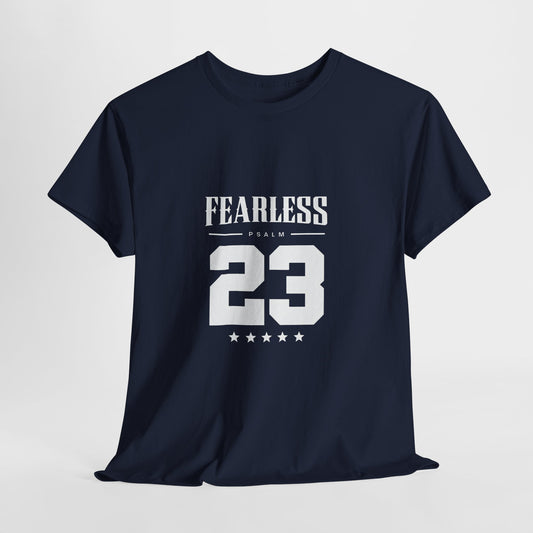 Fearless Psalm 23 Unisex T-Shirt — The Good Shepherd Christian Tee