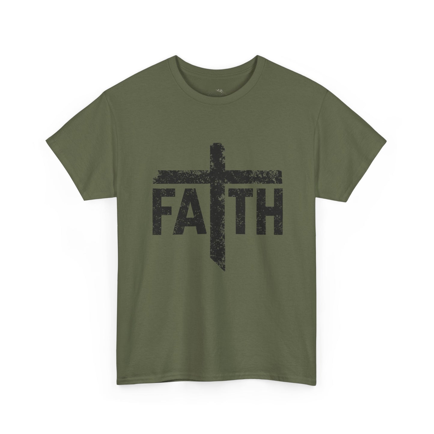 Faith Cross T-Shirt — Christian Inspirational Tee