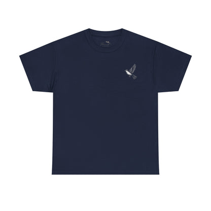 T-Shirt — "I Am With You Always" Hummingbird Floral Comfort Tee