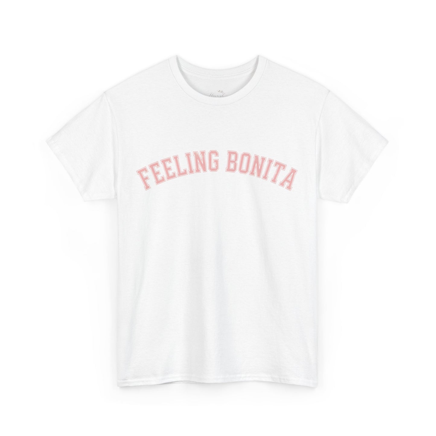 Feeling Bonita Tee — Pink Bow Graphic Cotton T‑Shirt