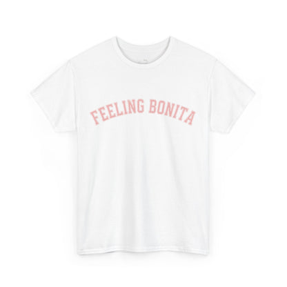 Feeling Bonita Tee — Pink Bow Graphic Cotton T‑Shirt