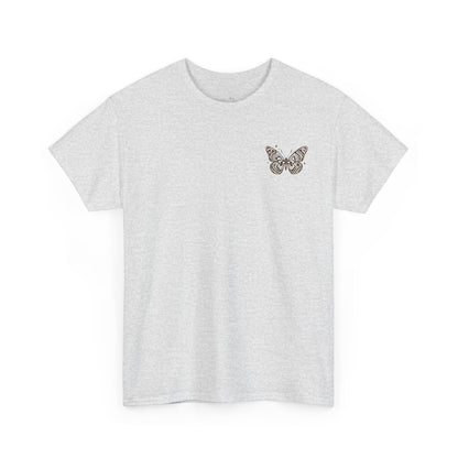 Keep Flying Butterfly Tee — Retro Motivational Graphic Shirt