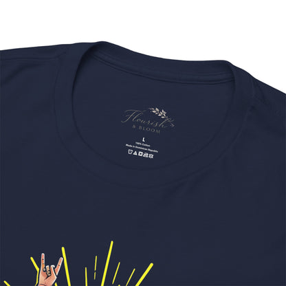 Jesus Rocks T‑Shirt — Rock & Faith Graphic Tee