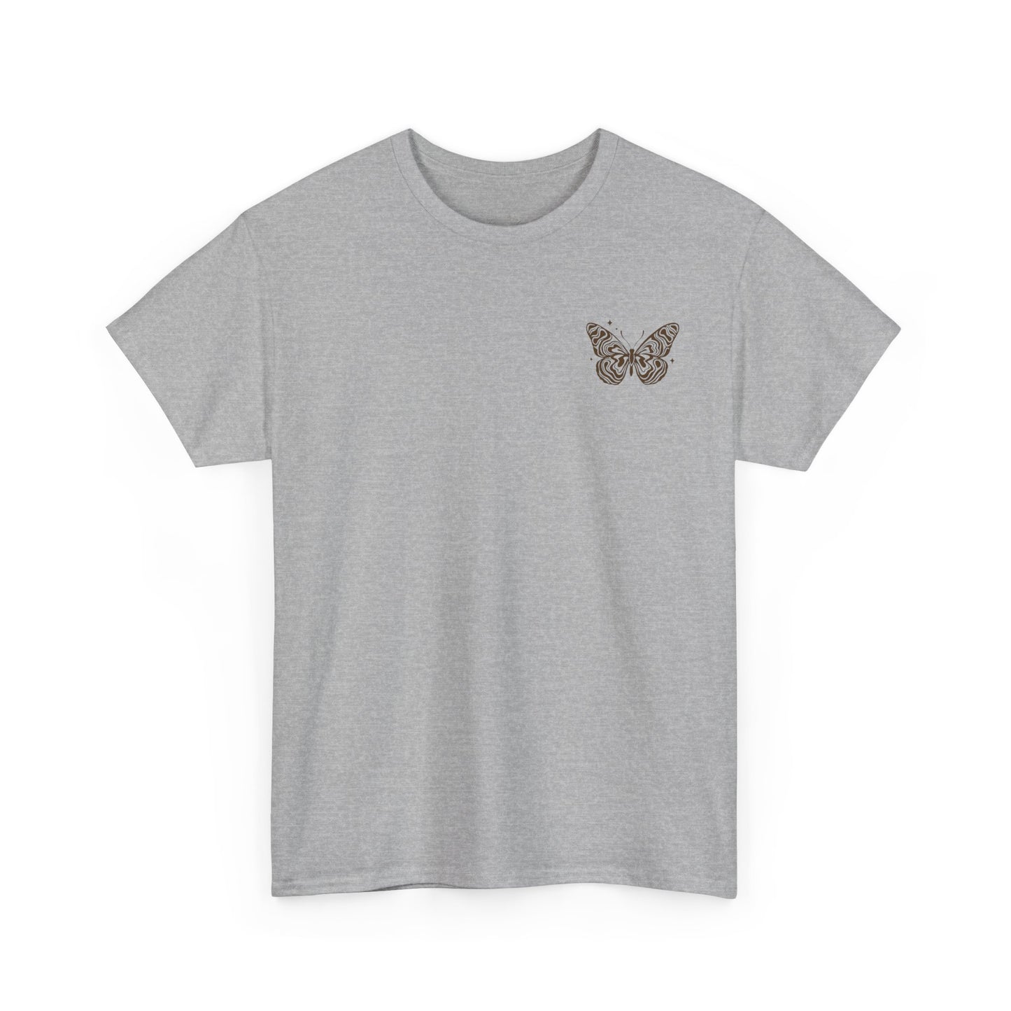 Keep Flying Butterfly Tee — Retro Motivational Graphic Shirt