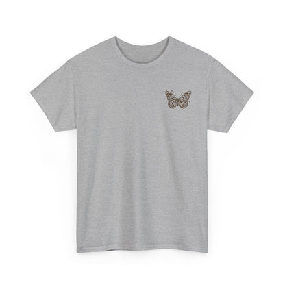 Keep Flying Butterfly Tee — Retro Motivational Graphic Shirt