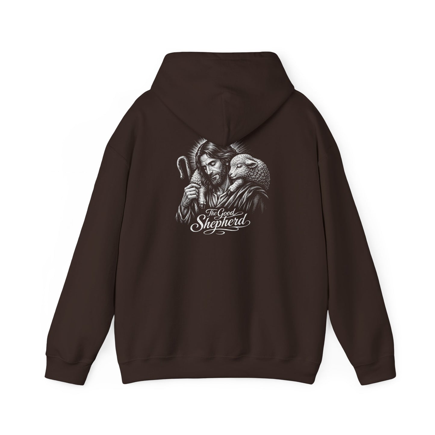 The Good Shepherd Hoodie – Christian Jesus Lamb Graphic Hooded Sweatshirt