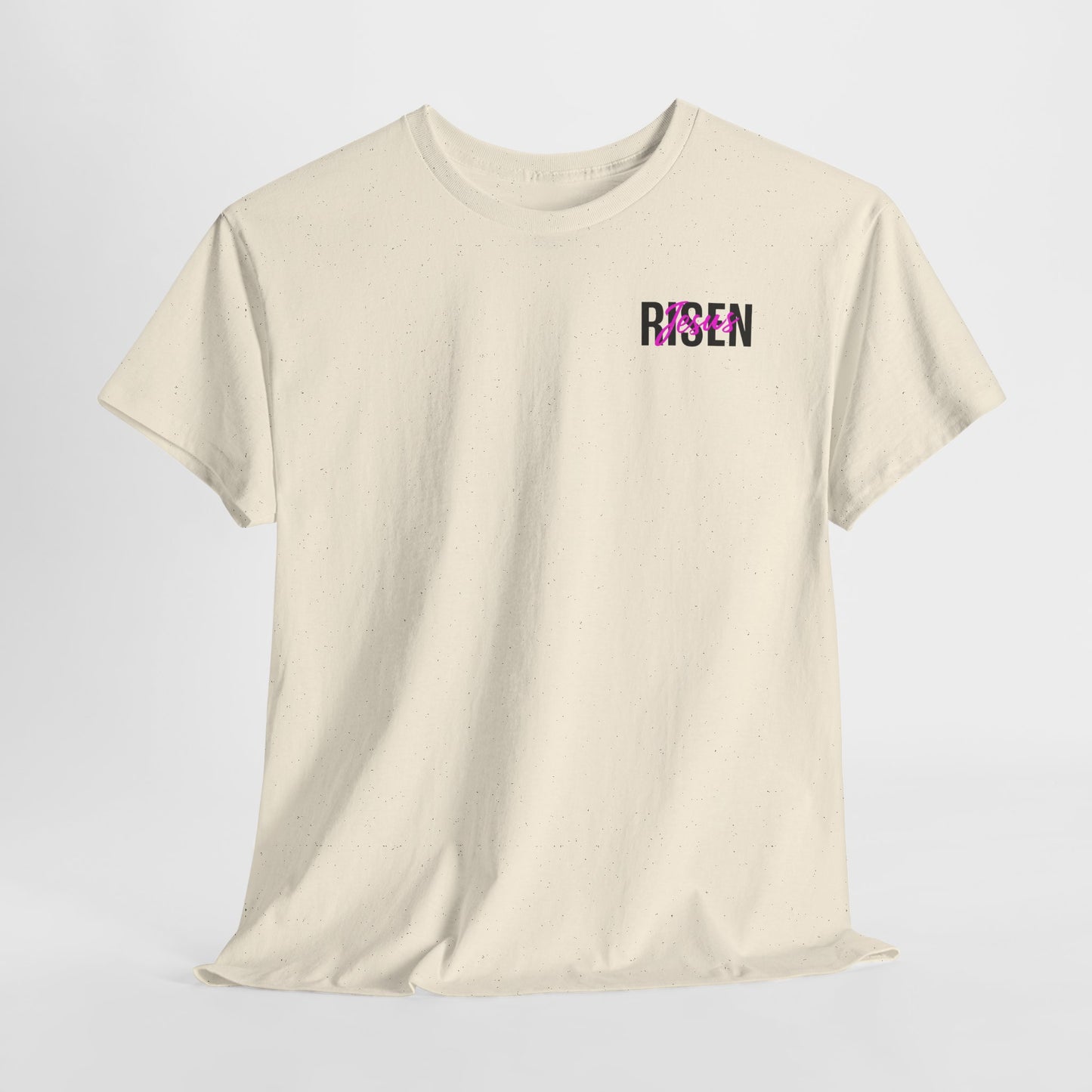 Christian 'Risen' PINK T-Shirt — Jesus Crown of Thorns Resurrection Tee