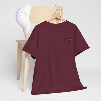 Christian 'Risen' PINK T-Shirt — Jesus Crown of Thorns Resurrection Tee