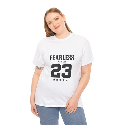 Fearless Psalm 23 Unisex T-Shirt — The Good Shepherd Christian Tee