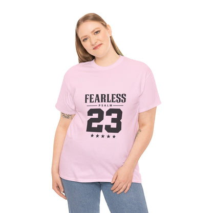 Fearless Psalm 23 Unisex T-Shirt — The Good Shepherd Christian Tee