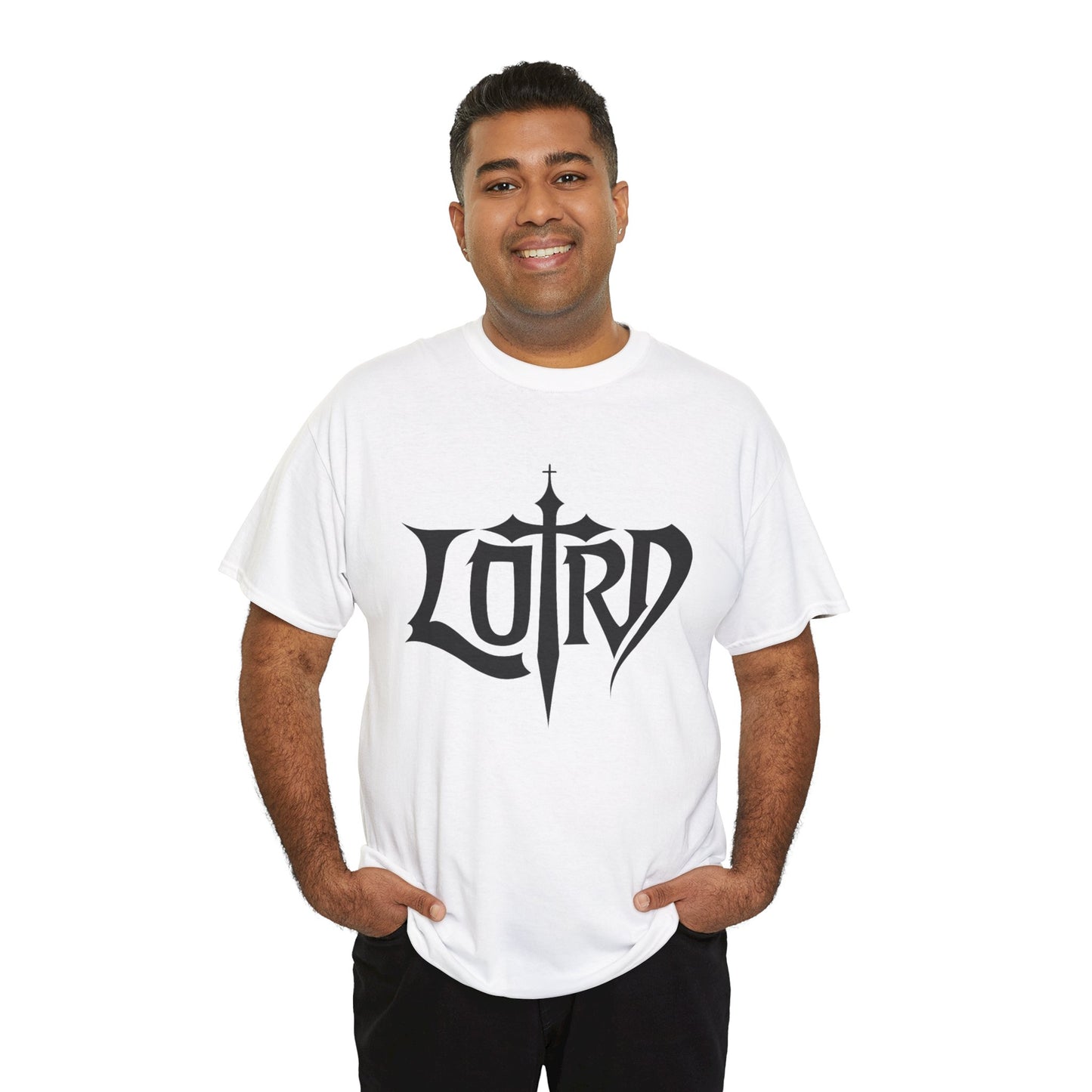 Cross Logo Tee — 'Lord' Graphic T-Shirt