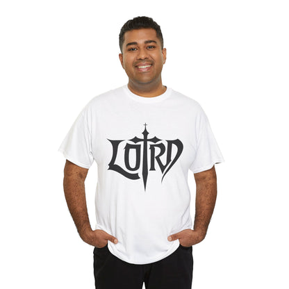 Cross Logo Tee — 'Lord' Graphic T-Shirt