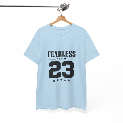 Fearless Psalm 23 Unisex T-Shirt — The Good Shepherd Christian Tee