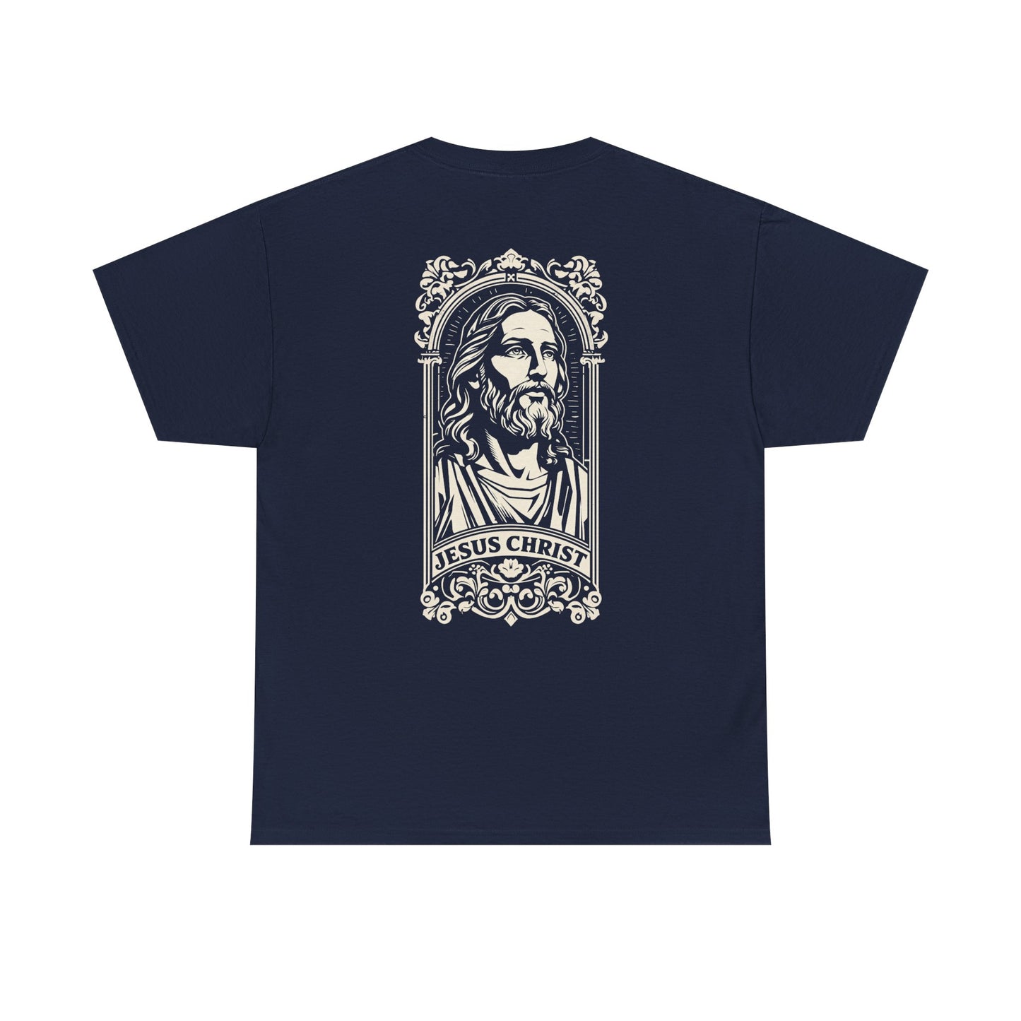 Jesus Christ Graphic Tee — Vintage Jesus Portrait T-Shirt
