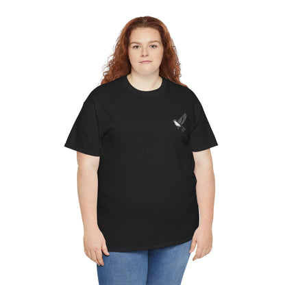 T-Shirt — "I Am With You Always" Hummingbird Floral Comfort Tee