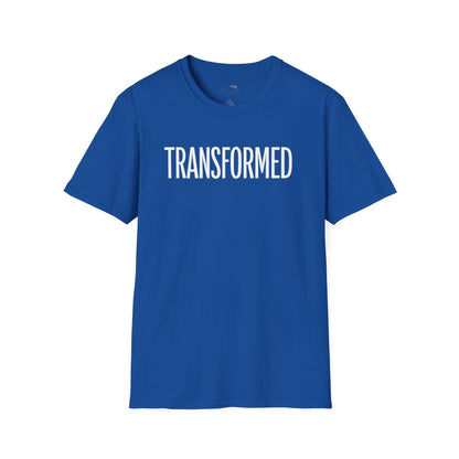 Floral Inspirational 'Transformed' Graphic Tee