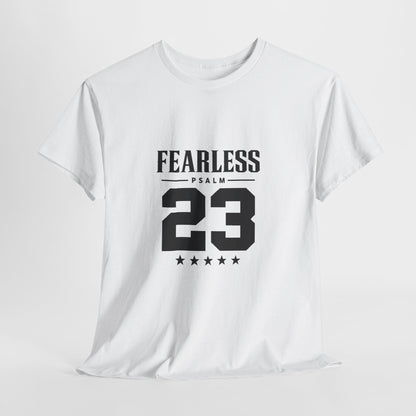 Fearless Psalm 23 Unisex T-Shirt — The Good Shepherd Christian Tee