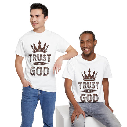 Trust in God T-Shirt — Crown Faith Christian Tee