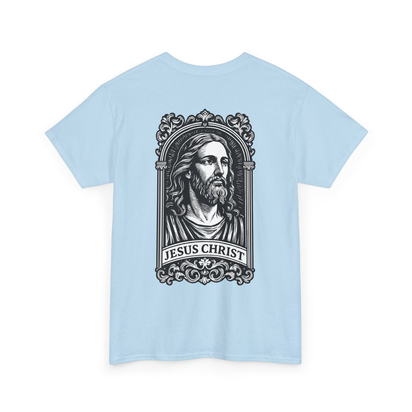 Jesus Christ Graphic Tee — Vintage Jesus Portrait T-Shirt