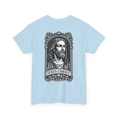 Jesus Christ Graphic Tee — Vintage Jesus Portrait T-Shirt