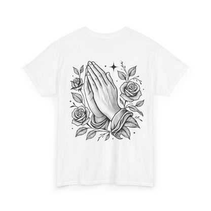 Prayer Hands T-Shirt — Pray Without Ceasing Graphic Unisex Tee