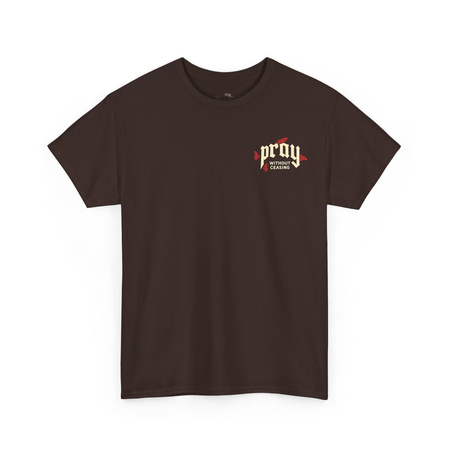 Prayer Hands T-Shirt — Pray Without Ceasing Graphic Unisex Tee