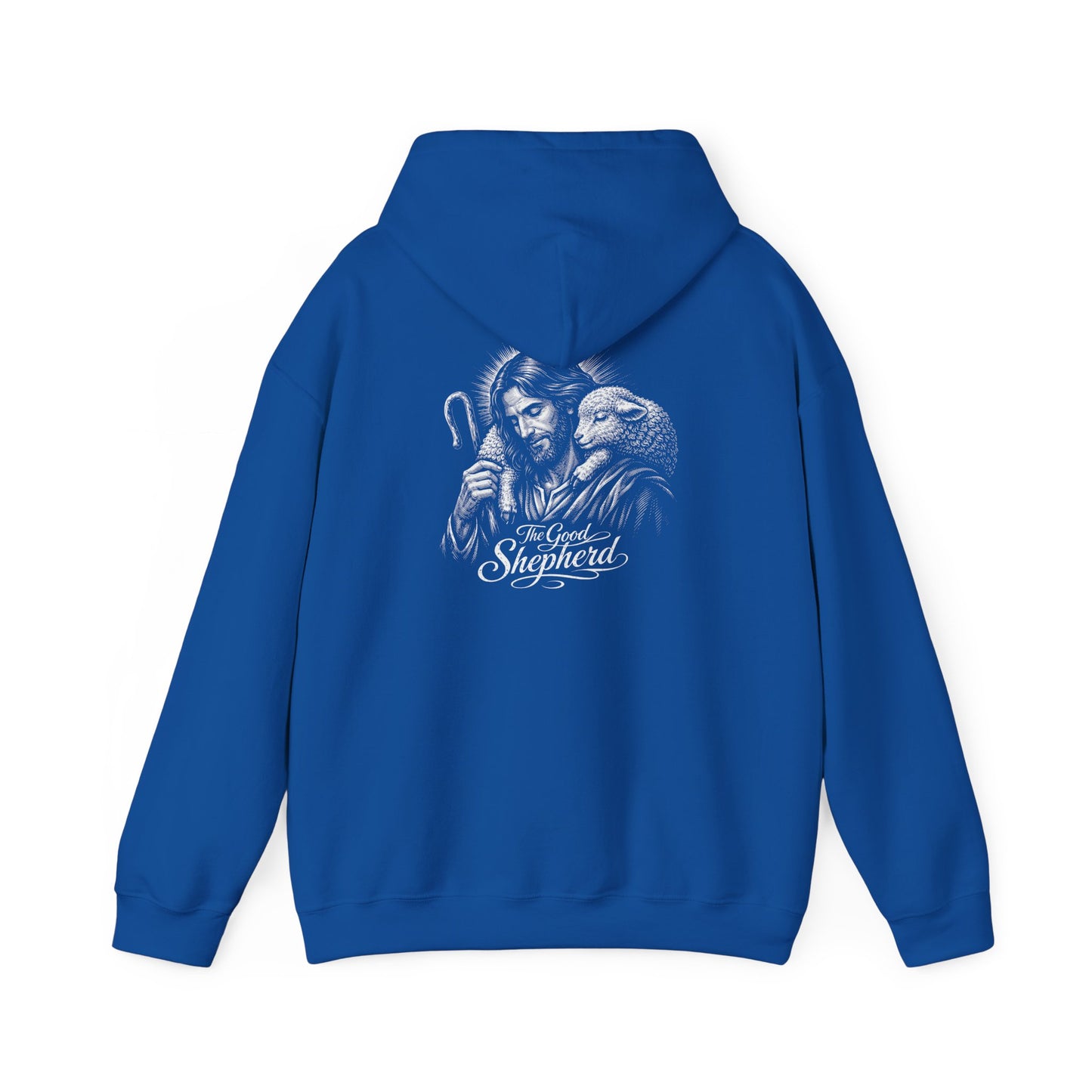 The Good Shepherd Hoodie – Christian Jesus Lamb Graphic Hooded Sweatshirt
