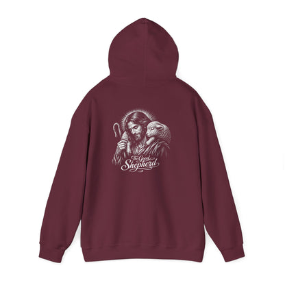 The Good Shepherd Hoodie – Christian Jesus Lamb Graphic Hooded Sweatshirt