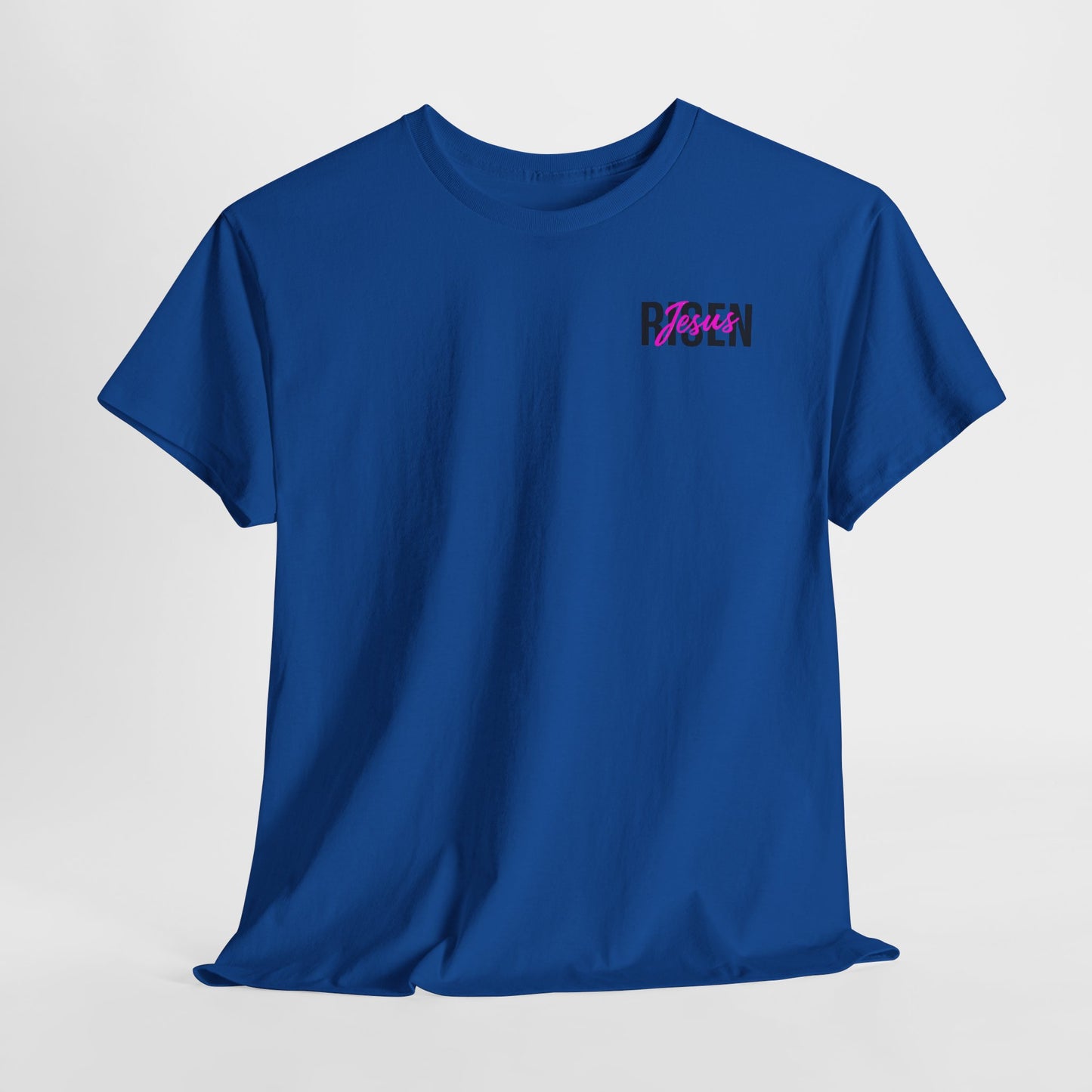 Christian 'Risen' PINK T-Shirt — Jesus Crown of Thorns Resurrection Tee