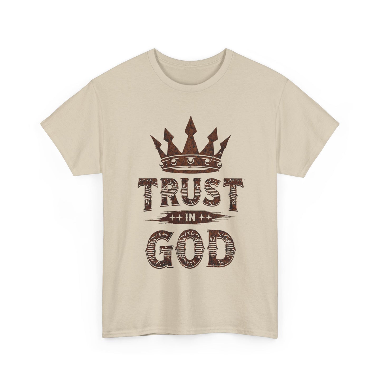 Trust in God T-Shirt — Crown Faith Christian Tee